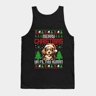 merry christmas ya filthy animal Tank Top